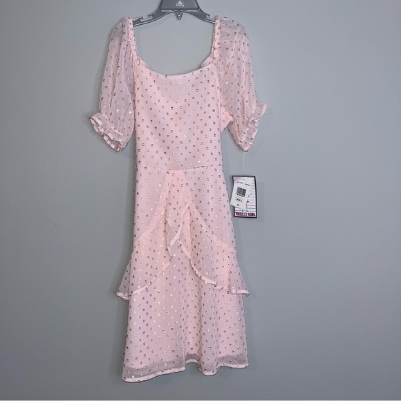 trixxi girl Other - NEW Light Pink Ruffle Dress